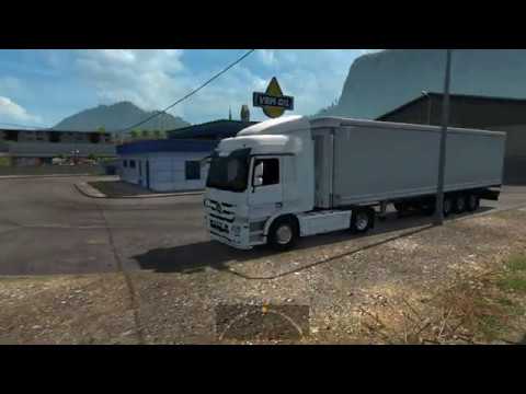 Ets2 Mercedes Actros [1.36] Grand Utopia Map