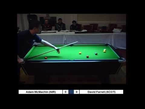 UPC Men's Student International Masters 2017 -  Adam McMackin (NIR) vs David Farrell (Sco)