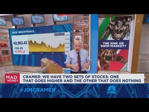 Jim Cramer talks what sectors are winning and losing in the current market