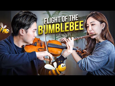 Violin VS Flute [Flight of the Bumblebee] 🐝 ft. Ray Chen