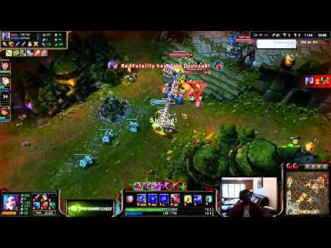 Chaox plays Jinx vs Quinn Bot Challenger