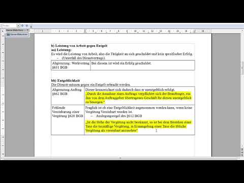 1. Existence of an employment contract, employee status, §611a BGB (German Civil Code) outline