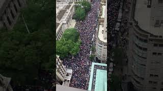 'No Kings' protesters flood FIfth Avenue