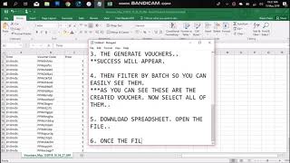 Easy Printable Voucher Tutorial