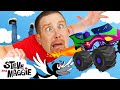 Best Monster Truck Story More Toys From Steve And Maggie Dinosaurs For Kids Finger Family Song