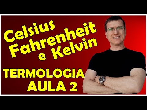 ESCALAS CELSIUS - FAHRENHEIT - KELVIN - TERMOLOGIA - Aula 2 - Prof.  Boaro