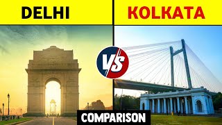 Delhi vs Kolkata Comparison 2021 | Delhi vs Kolkata City | Kolkata vs Delhi Comparison in Hindi