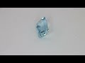 Aquamarine, octagon cut, 3.21 ct Video 1