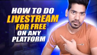 How to Livestream For Free on any Platform (Youtube, Twitch, Facebook) - Mobizen