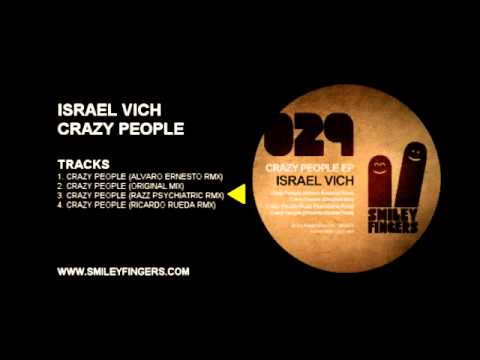 SFN029 Israel Vich - Crazy People Ep - Smiley Fingers