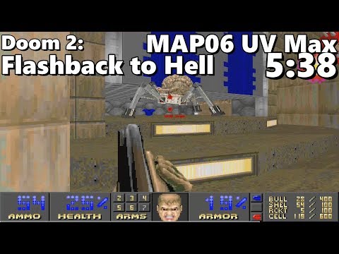 Doom 2: Flashback to Hell MAP06: "The Pulverizer" UV Max 5:38