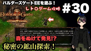 【レトロ CRPG】バルダーズ・ゲート：EE #30 クロークウッドを抜け怪しげな鉱山へ