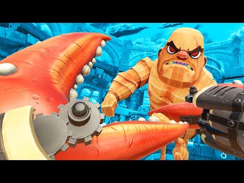 GIANT CRAB vs TINY GLADIATORS! - Gorn Gameplay - VR HTC Vive Pro