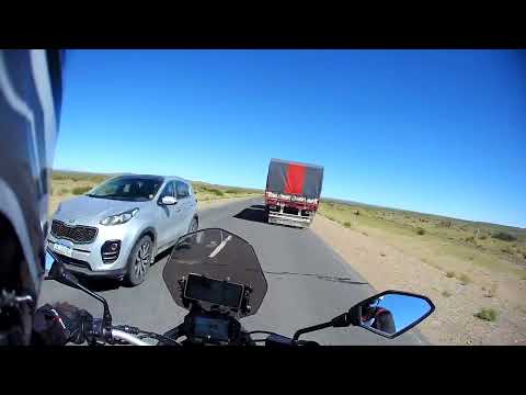 Voge ds 500 cruzando la conquista del desierto (la pampa)