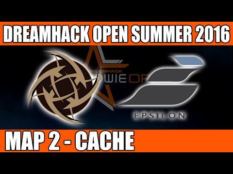 NIP vs Epsilon eSports | Bo3 Map 2 (Cache) DreamHack Open Summer 2016 (19th June 2016)