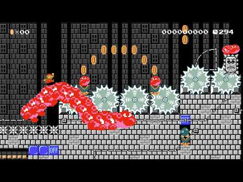 The Wigglers are Fighting Back - Super Mario Maker 2