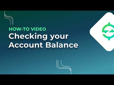 Check Account Balance Demo