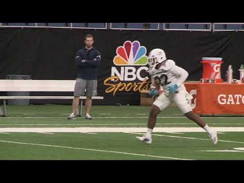 Watch: LSU RB Signee Tyrion Davis At All-American Bowl Practice