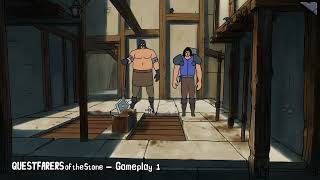 Questfarers of the Stone gameplay video teaser