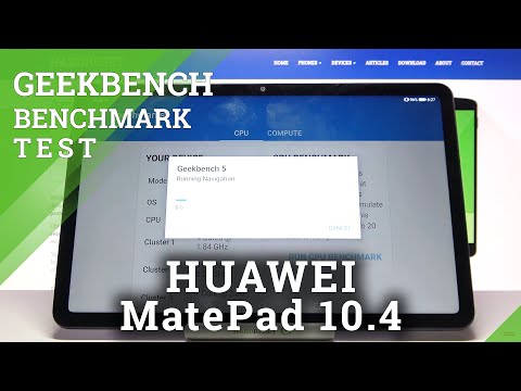 Benchmark HUAWEI MatePad 10.4 New Edition | Geekbench 5 | Kirin 810 | 3GB RAM Speed Efficiency Test