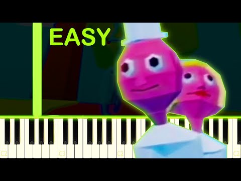 DAISY BELL SONG - EASY Piano Tutorial