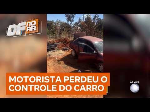 Criança de três anos morre após veículo atingir parada de ônibus em Luziânia (GO) | DF no Ar
