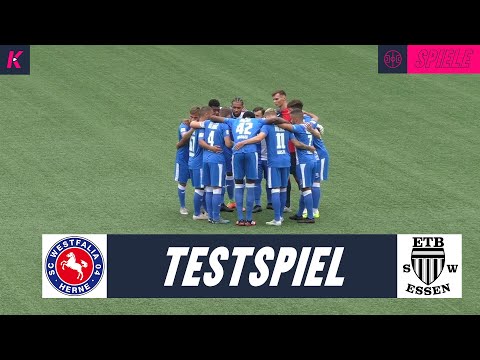 Oberligaduell in der EDI Arena | SC Westfalia Herne - ETB Schwarz-Weiss Essen (Testspiel)