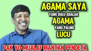 Download lagu KISAH MUALAF | PAK YO mantan pendeta agamaku yang dulu agama yang paling lucu. #mualafstory mp3