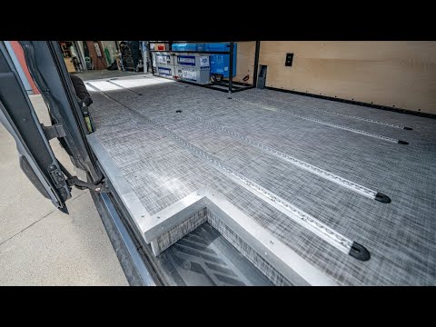 VAN FLOORING PERFECTION (Insulation, Subfloor, Covering, L-Track & Step/Lip Trim)