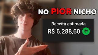 Como eu fiz R$6.288,60 em 28 dias, mesmo no PIOR nicho