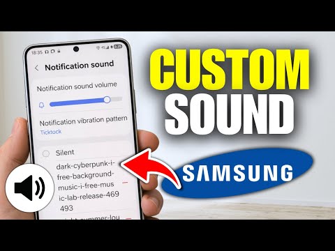 How To Set Custom Notification Sound On Samsung Mobile