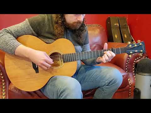 Cabot Guitars All Honduran Mahogany SJ Handmade image 26