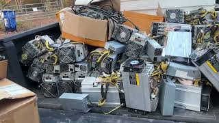 Buying out an old Doge Coin Mining Farm