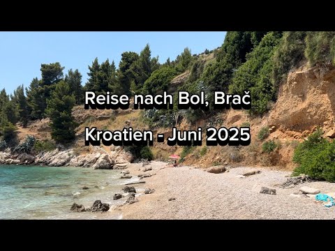 🌍 Reise nach Brač-Bol – das versteckte Paradies! 🏝️