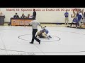 Match 43 Spartan Duals vs Foster HS 29 Jan 2022