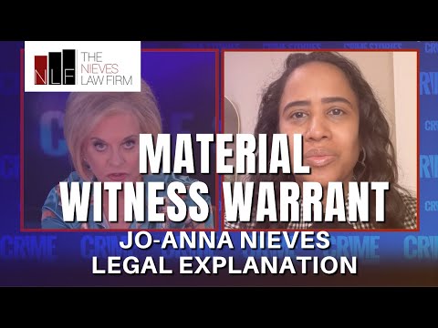 Jo-Anna Nieves Explains What Material Witness Means in the Neo Langston Homicide Arrest