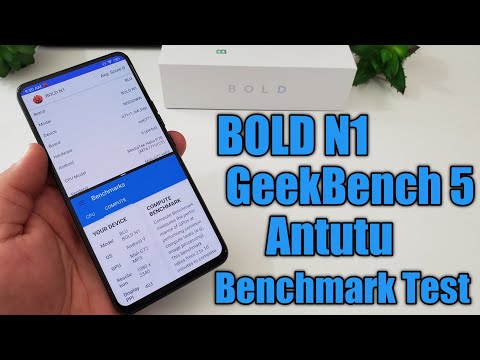 BOLD N1- GeekBench5, Antutu Benchmark Test