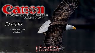 Eagles with the Canon R3 and  600 F4 near San Louis Obispo - kind of a dream shoot for me!!