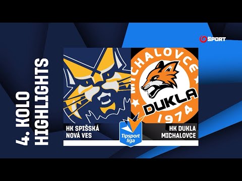4. kolo: HK Spišská Nová Ves – HK Dukla Ingema Michalovce 2:1 (0:1, 2:0, 0:0)