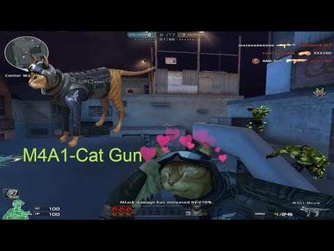 [CrossFire NA 2.0] M4A1-Cat Gun Hero Mode X Zombie V4