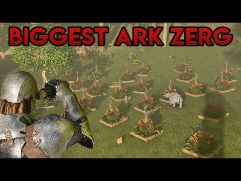 The Great Gooper ZERG Against Flumi in ARK