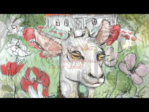 Koza Erža rohatá goat ERZA autor: Mária Čechovičová (báseň)