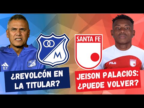 ¿Revolcón en la Titular de Millonarios? ¿Palacios Puede Volver a Santa Fe? | #FutbolDC