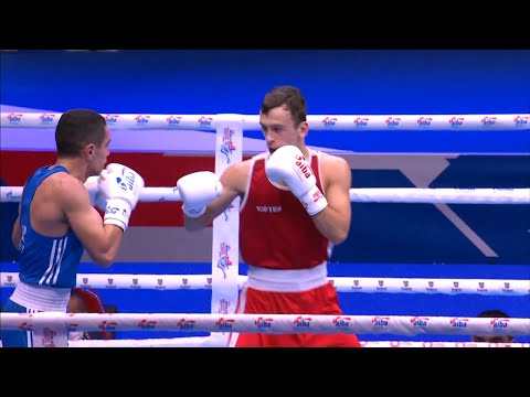 Day 7 (60kg) KHATAEV Arslan (FIN) vs  ALIYEV Tayfur (AZE) | AIBA WCHs 2021
