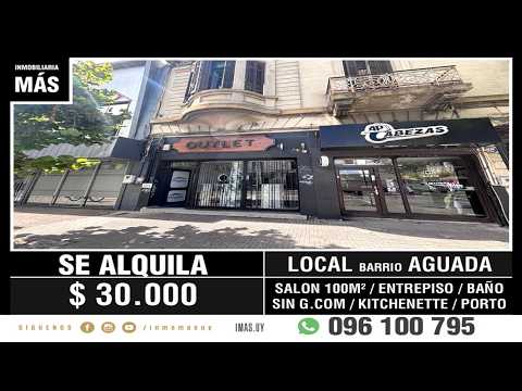 Video de YouTube - Local Comercial Alquiler Reducto Montevideo iMas.uy C