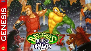 Battletoads and Double Dragon "L7" + Enhanced Color (Hack) Sega Genesis