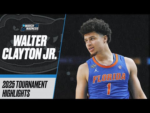 Walter Clayton Jr. 2025 NCAA tournament highlights (Final Four MOP)