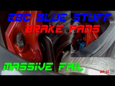 EBC Blue Stuff Brake Pad wear & performance | M2 Competition #Racing