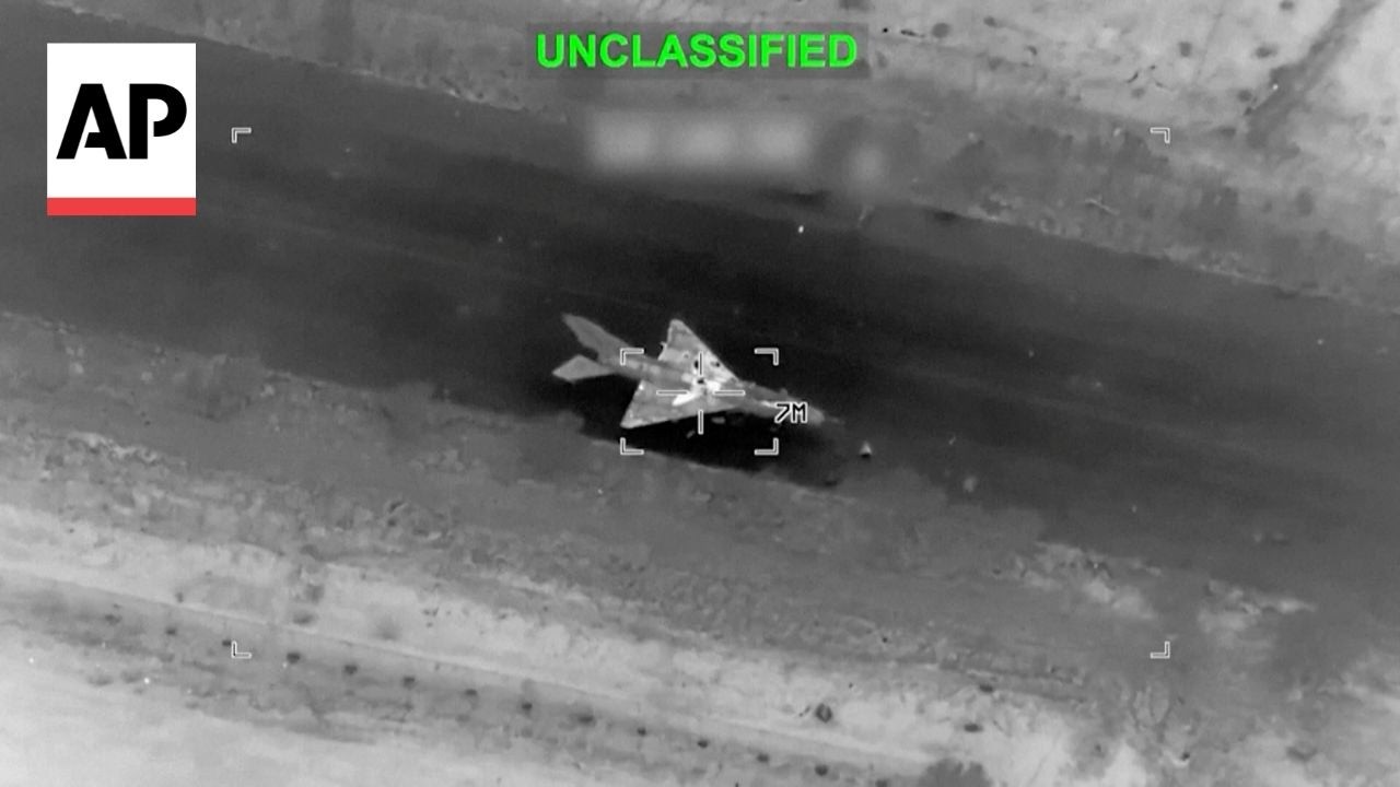 Video | US Central Command releases video of military strikes in Iran