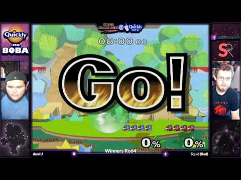 SSBM @ Quickly 9 - dankU (Falco) vs. Squid (Falco) - Winners Ro64